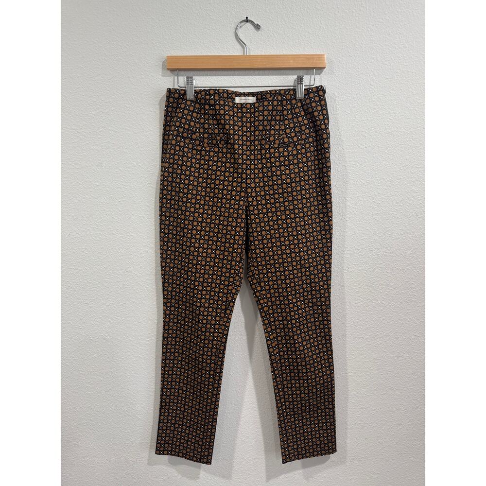 Anthropologie geometric print skinny pant
